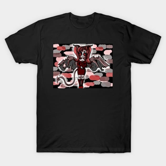 Demon T-Shirt by Aquafox9999